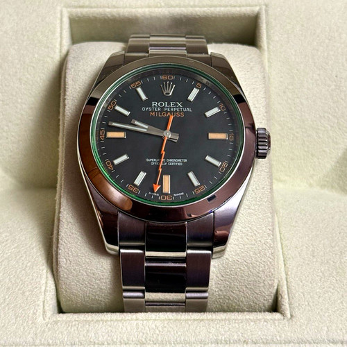 Rolex milgauss 40mm black - milgauss, dial