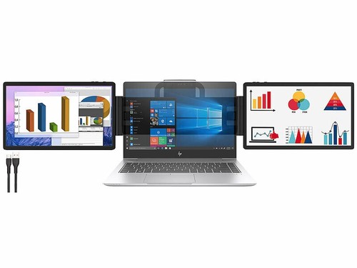 Double écran pour pc - 11,6",