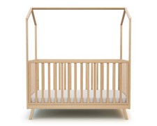 Lit cabane bébé évolutif en