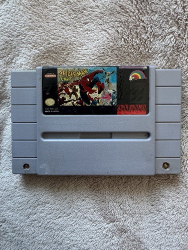 Jeu snes spider man x - jeu, x-men