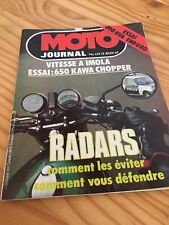 MOTO JOURNAL 429 1979 Kawasaki Z 650 Sr HVA 390 enduro Trophée Nation Imola  etc