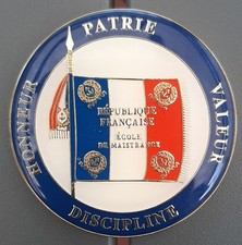 Coin Ecole de Maistrance collector biface 50mm Marine Nationale ORIGINAL métal