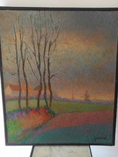 peinture ancienne huile sur