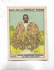 Chromo par le chocolat PUPIER. Dakar, Mauritania, Senegal. A Peanut's Foot