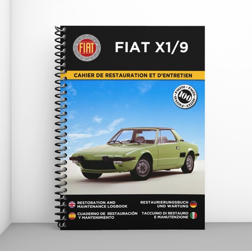 Fiat cahier de - x1/9,