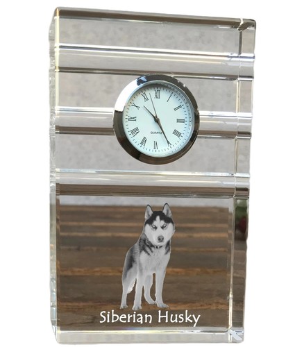 Husky sibérien horloge - husky,