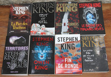 STEPHEN KING - LOT DE 8 LIVRES - TOUT EST FATAL - De 1990 à 2022 - TRES BON ETAT