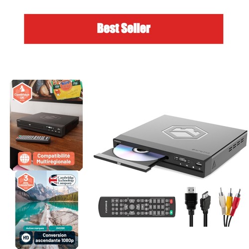 Lecteur dvd oakcastle - oakcastle, dvd100