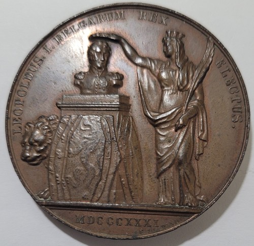 Belgique médaille election - belgique,