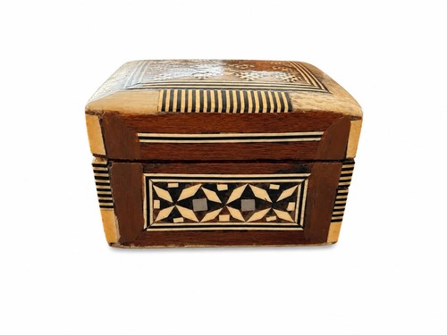 Boîte ancienne bois - ancienne,