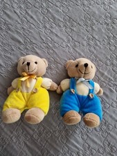 Lot De De Peluches Ours Jaune