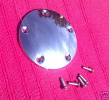 Couvercle d'allumage chromé