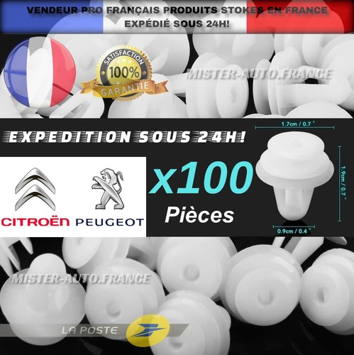 X100 clips agrafe pour peugeot - clips,
