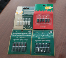 20 AMPOULES DE RECHANGE 5 V  guirlande de noel