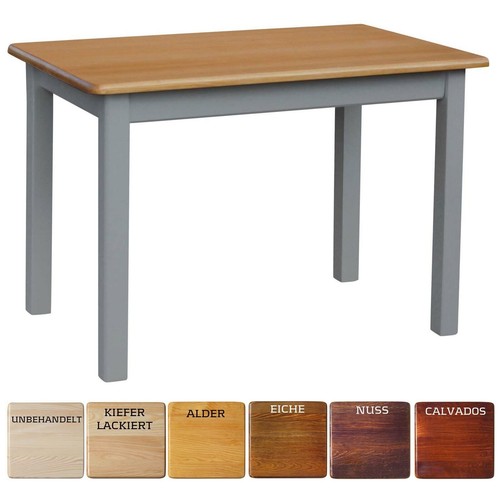 Table manger grise - table, de