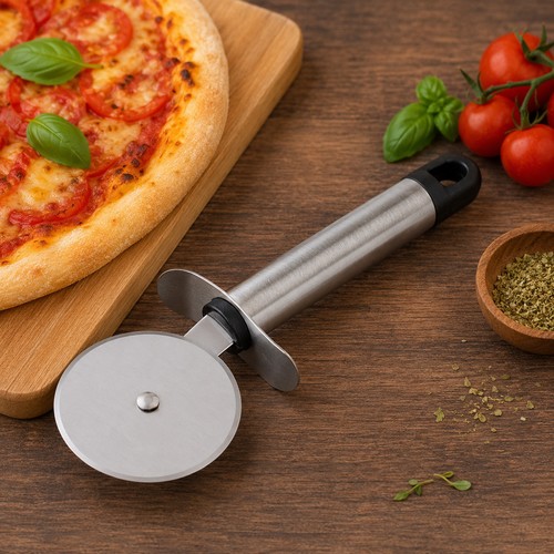 Roulette pizza inox coupe - pizza,