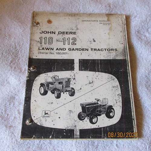 John deere 110 - john, and