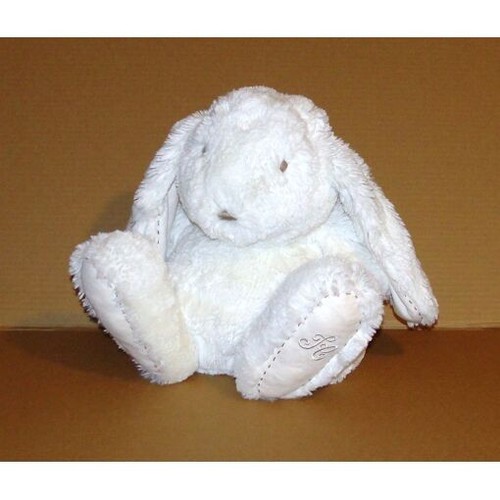 Doudou lapin boule - lapin, blanc