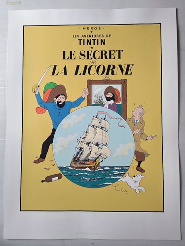 Hergé sérigraphie tintin - -,