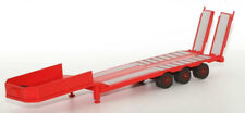 Odeon 104 - Semi-remorque porte engin 3 essieux rouge (sans tracteur) (1/43)