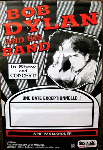Bob dylan concert - bob, poster