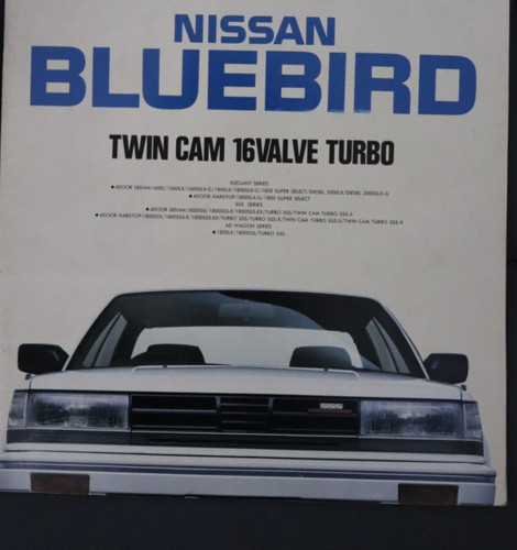 Catalogue nissan bluebird - nissan,