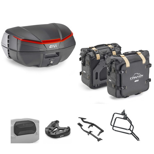 Kit givi valise - givi, v49n
