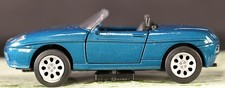1997 Fiat Barchetta Metallic Blue Cabriolet 1:32 Diecast Speedy Power