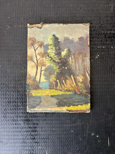 Tableau ancien huile sur - tableau,
