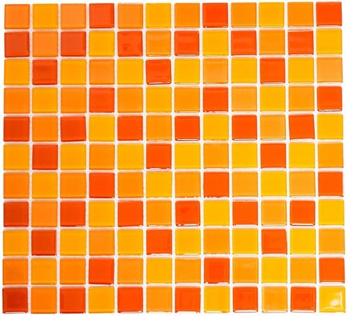 Mosaïque carreau translucide