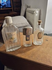 3 Flacons De Parfums Vide Anciens A Collectionner