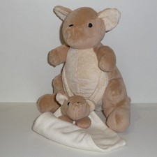 Doudou Kangourou Nature et