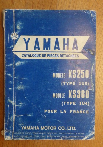 Part list yamaha 250 - yamaha, et