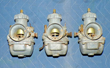 KAWASAKI S2 350 CARBURETORS SET OF (3) 1972