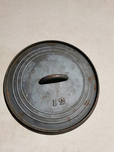 Ancien couvercle cocotte - ancien, en