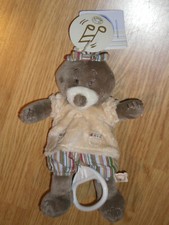 Doudou peluche Taupe Emma 20