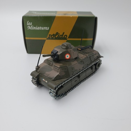 Les miniatures solido - miniatures, char