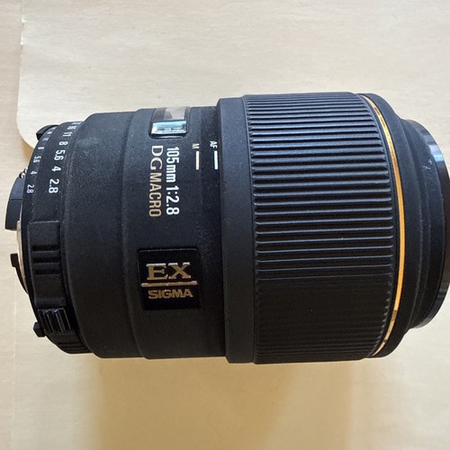 Sigma 105mm ex d macro - sigma, f/2.8