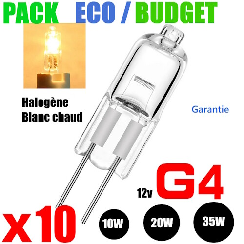 Ampoule halogène lumière - ampoule, g4