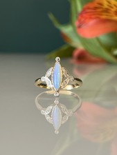 bague ancienne or diamants