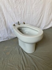 Vintage Light Gray Porcelain Bidet Old Crane Bathroom We Ship 567-23E