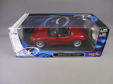 AX343 MAISTO SPECIAL EDITION 1/18 1:18 CHEVROLET CORVETTE 2005 REF 31137 ROUGE