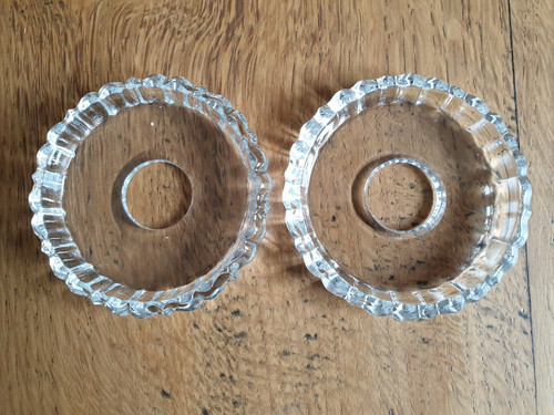 Baccarat bobèches pour - baccarat,