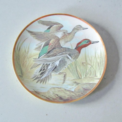Franklin porcelain assiette - porcelain.,