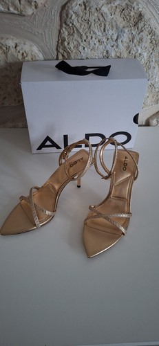 Aldo talons aiguille dorés - talons, à
