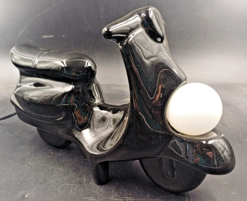 Lampe céramique scooter 1980 - cÉramique,