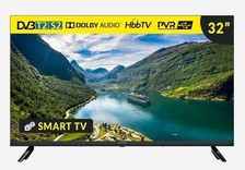 Téléviseur TV 32" Smart LED 1366x768 HD Android WiFi DVB-T2 HDMI Netflix Youtube
