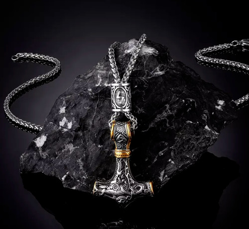 Collier pendentif marteau thor - marteau,