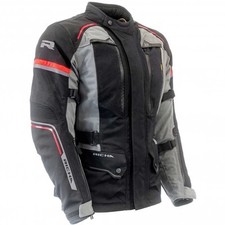 Richa Laminated Textile Jacket - Men's Infinity Prime Laminated - Black/Grey/Red