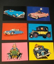 BLITZ Lot de 6 CP voitures